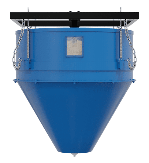 Dust Cone Hopper | Dust Suppression | Dust Stop